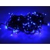 Гирлянда светодиодная 100LED 8 метров UTL черный провод 8 режимов Синий