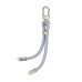Кабель-брелок Type-C/Type-C 0.22 м HOCO GH5 Elegant 60 Вт 3 А блакитний (RZN-23105481)