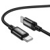 Кабель Type-C/Type-C 3 м HOCO X91 Radiance 60 Вт 3 А чорний (RZN-23106439)