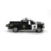 Іграшкова машинка моделька KiNSMART KT5381WP Chevrolet Silverado Police метал 12 см інерційна чорний (RZN-23104933)