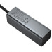 USB-хаб зовнішній 4 порти Hoco HB1B 0.2 м сріблястий (RZN-23106818)