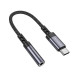 Перехідник Type-C M/3.5 мм AUX F 15 см BOROFONE BV24 Graceful сріблястий (RZN-23103889)