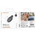 Трекер Borofone BC101 Exquisite Bluetooth від батарейки чорний (RZN-23103521)