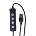Кільцева лампа 26 см Livestreaming Lamp 3D USB LED RGB (RZN-23094988)