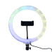 Кільцева лампа 26 см Livestreaming Lamp 3D USB LED RGB (RZN-23094988)