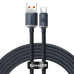 Кабель USB/Type-C 2 м Baseus Crystal Shine 100 Вт чорний (RZN-23106797)
