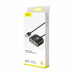 USB-хаб зовнішній 4 порти Baseus Square 1 м чорний (RZN-23105624)