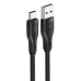 Кабель USB/Type-C 1.2 м ACEFAST C8-04 3 A чорний (RZN-23105874)