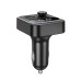 FM-трансмітер модулятор Hoco E85 Tiger Bluetooth USB+Type-C з дисплеєм чорний (RZN-23105358)