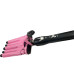 Плойка на пять волн Hair Curler с керамическим покрытием  KR-8832 Розовый(KR8832-AV)