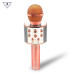 Bluetooth микрофон WSTER WS-858 для караоке с изменением голоса звуковыми эффектами (9192-AV)