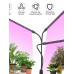 Ультрафиолетовая лампа для растений j22wl-03 LED LIGHT Полный спектр 3 головы LED