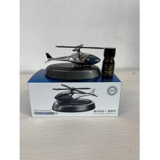 Ароматизатор NEW для автомобиля вертолет на солнечной батарее Пахучка в машину освежитель воздуха