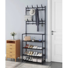 Универсальная вешалка для одежды New simple floor clothes rack size 60X29.5X151 см