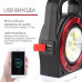 Кемпинговый фонарь с солнечной батареей и Power Bank Hurry Bolt - HB 6678 TRG-198691