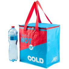 Термосумка, сумка-холодильник 32х20х35 см 22 л Sannen Cooler Bag Красно-синяя DT4244 TRG-191567