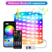 Уличные огни 5 м Smart Bluetooth – светодиодная смарт гирлянда RGB, музыкальная, USB, влагозащита IP65