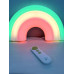 Неоновый  декоративный светильник ночник лампа на стену NEON Радуга (NEON42-AV)
