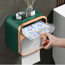 Держатель для туалетной бумаги Toilet Paper Holder GREEN Стильный и практичный аксессуар для ванной комнаты