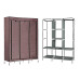 Складной каркасный тканевый шкаф Storage Wardrobe 88130, шкаф на три секции 130*45*175(Storage88130-AV)