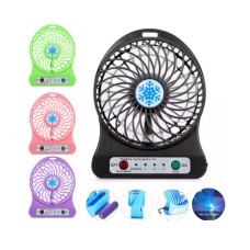 Портативный USB мини-вентилятор с аккумулятором Portable Mini Fan (настольный) TRG-190919