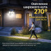 Солнечный уличный LED светильник Solar Lights Outdoor 122–138 LED с датчиком движения и защитой IP65