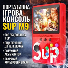 Портативная игровая приставка Sup M9, 900 игр, экран 3