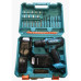 Шуруповерт Makita 331 DWE (24V, 5.0AH) с набором инструментов, запасной аккумулятор(DF240DWE-AV)