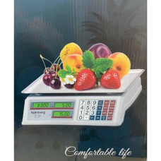 Весы торговые электронные Rainberg RB-310i до 55 кг со счетчиком цены (NRB310-AV)