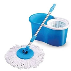 Универсальная швабра с отжимом-центрифугой и ведром Easy Mop 