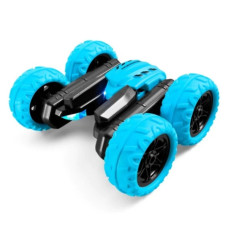 Трюковая машинка 360° RC Stunt Car переворачивающаяся на радиоуправлении голубая 1:12 (BY035-AV)