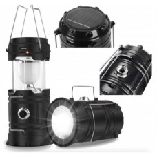 LED лампа кемпинговая X-BAIL BL-5800 c фонариком, солнечной панелью и аккумулятором (	BL5800BLAC-AV)