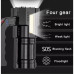 Портативный водонепроницаемый прожекторный фонарь с 4 режимами BL-X508, с USB зарядкой, аккумулятор 1200 мАч, черный (BLX508-AV)