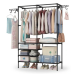 Вешалка для одежды (160x112x46см) Simple Coat Rack Double Row / Вешалка с полками(COAT16112-AV)