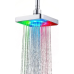 Лейка насадка для душа с LED подсветкой RGB светодиодная, квадратная 150 мм LED Shower head AND XL-902(XL902 -AV)