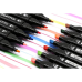 Маркеры TOUCH Sketch Marker Black 80 шт разноцветные + сумка(TOUC80-AV)