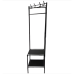 Угловая напольная вешалка-стеллаж Corner coat rack с перекладиной для вешалок в прихожую 180х45х45 см (NO9603-AV)