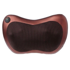 Масажер подушка Pillow Massage QY-8028 роликовий коричневий (RZN-23093050)