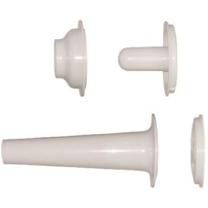 М'ясорубка електрична Dario DMG0320 з додатковими насадками 2000 Вт білий (RZN-23101657)