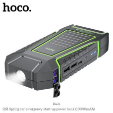 УМБ - пусковий пристрій (бустер) Hoco QS1 Spring car emergency start-up 10 000mAh Чорний new (RZN-23100543)