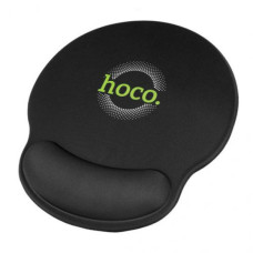 Килимок для миши Hoco GM30 Polar Fox mouse pad with wrist support Чорний new (RZN-23100540)