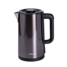 Електрочайник Sokany SK-09018 3 літри Сірий (LG-SK-09018G) Електрочайник Sokany SK-09018 3 літри Сірий (LG-SK-09018G)