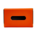 Салфетница из эко кожи 21х13.5х9.5 см для салфеток на стол Оранжевый HP-3-208O