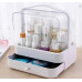 Органайзер YM206 Single Drawer для косметики на 2 секции белого цвета (YM206White-AV)