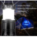 LED лампа кемпинговая X-BAIL BL-5800 c фонариком, солнечной панелью и аккумулятором (	BL5800BLAC-AV)