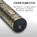 Аккумуляторная машинка для стрижки волос, бороды, усов VGR Pro V-085mi USB Профессиональная окантовочная Gold