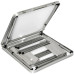 Стол раскладной для пикника Folding Table + 4 стула, портативный, регулируемая высота (CHB-3001)