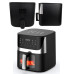 Аэрогриль Prime Kitchen AF1012DT 14 л с двойным нагревом и сенсорным управлением (AF1012DT-AV)
