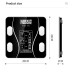 Напольные SMART фитнес весы Bluetooth до 180 кг: контроль массы тела, фитнес план  (A-8003 -AV)