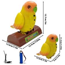 Интерактивный попугай Funny Parrot для речевых навыков TT8005 Желтый(TT8005YELL-AV)